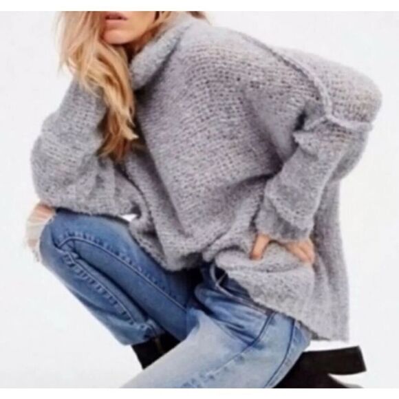 Free People She’s All That Turtleneck Sweater - Picture 4 of 9